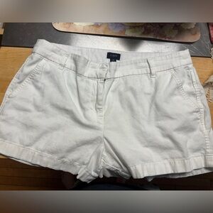 J.Crew white shorts